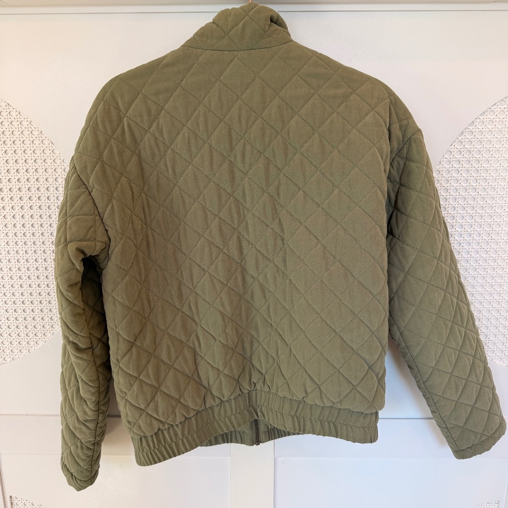 Roxy Quilted Bomber Jacket - M - image 2